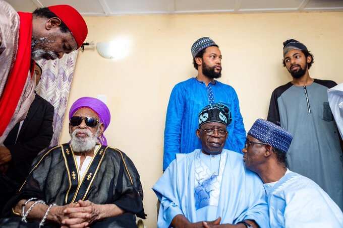 Imam prays for Tinubu