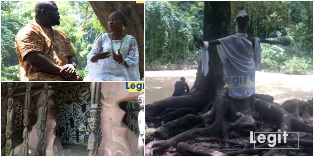 Nigerian female traditionalist reveals why people have spiritual husbands, wives and kids in stunning video