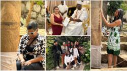 Emotional photos of African-Americans who trace their root to Ile-Ife, visit Ooni, historical sites