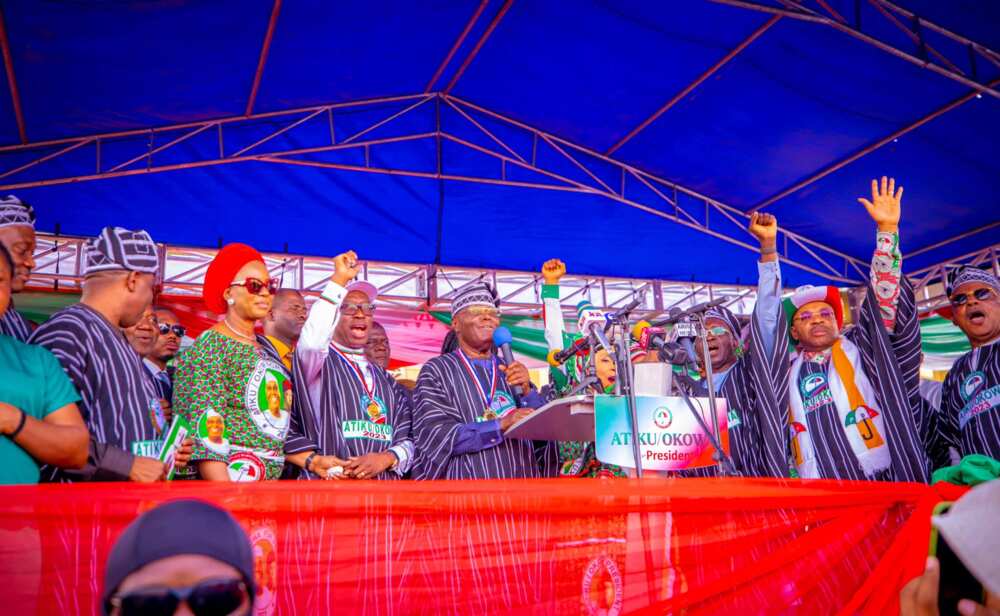 Atiku in Benue/Iyorchia Ayu/Okezie Ikpeazu/G-5 Governors/2023 Presidential Election/Wike