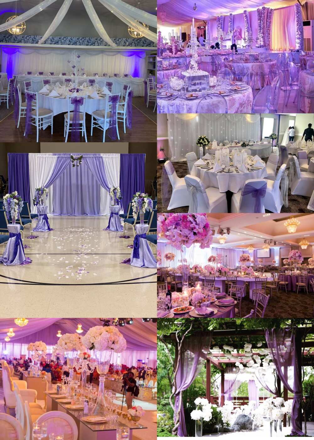 Purple wedding theme Ideas