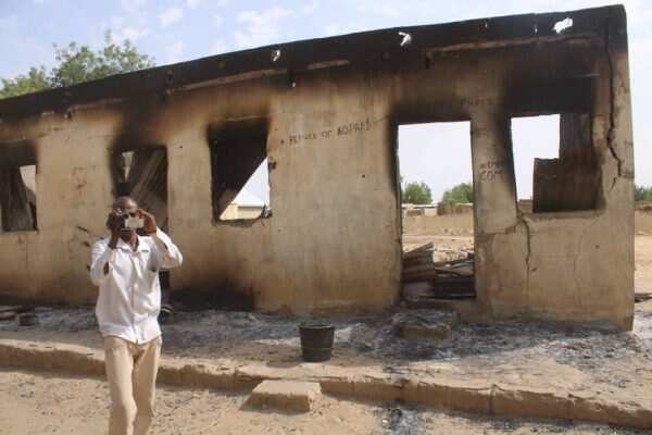 An kashe 'yan sanda biyar, an lalata dukiya a harin Boko Haram a Dapchi (Hotuna)