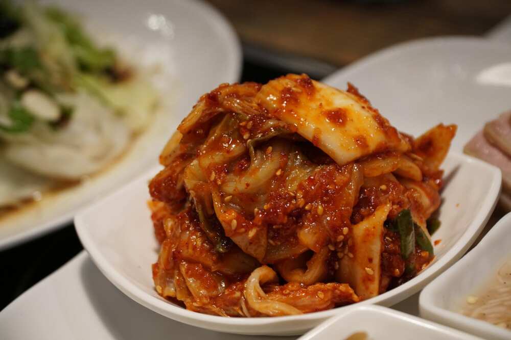Le fameux Kimchi coréen. Le fameux Kimchi coréen.