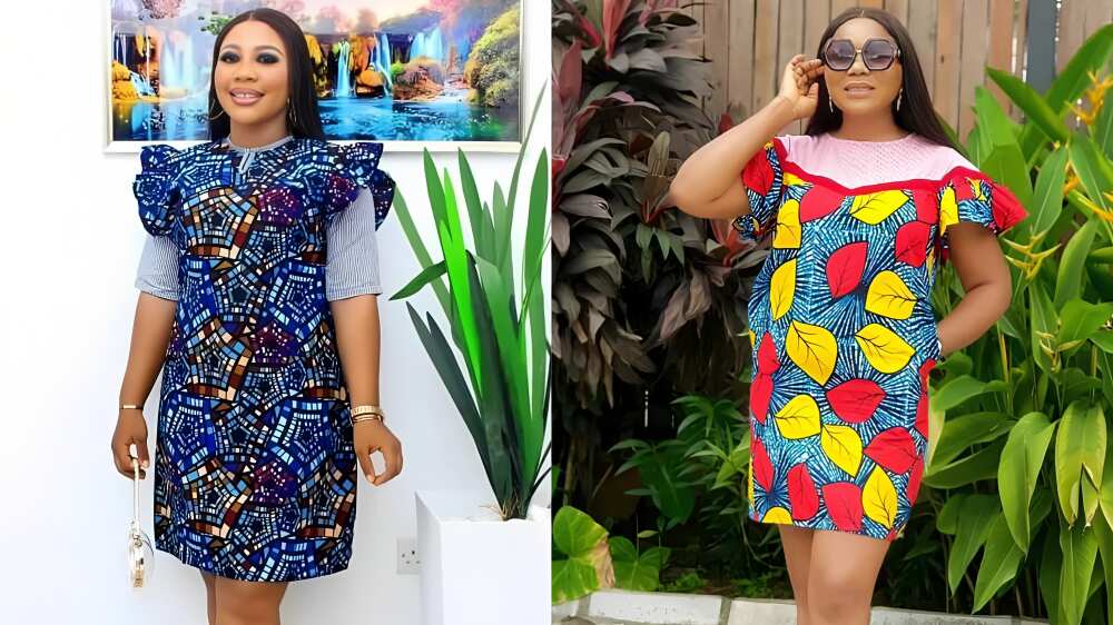 Ankara tunic dresses Ankara tunic dresses