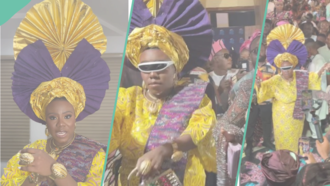 "Gen Z sugar mummy": Singer Teni steps out in sneakers on lace, steals the show at event in video