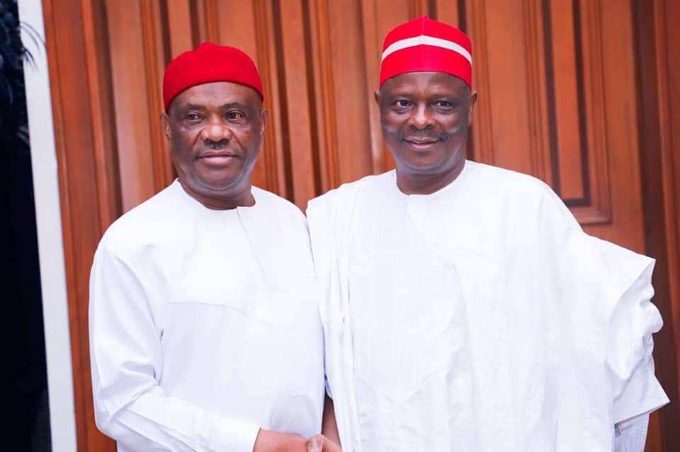 Gwamna Wike da Kwankwaso.