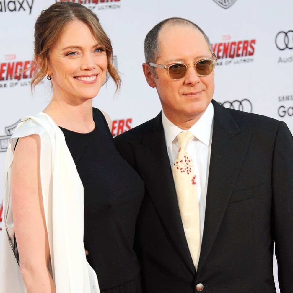 James Spader and wife