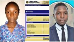 WAEC 2022: 4 people who cleared their papers in flying colours with A's, photos show amazing results