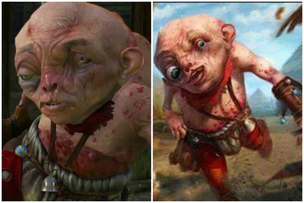Ugly characters Ugly characters