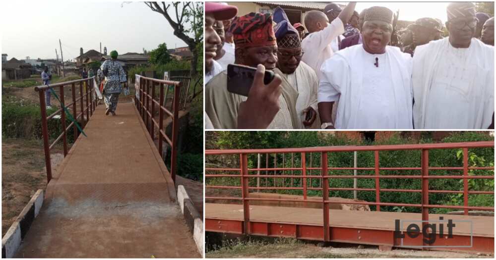 Ladi Adebutu builds bridge in Odogbolu