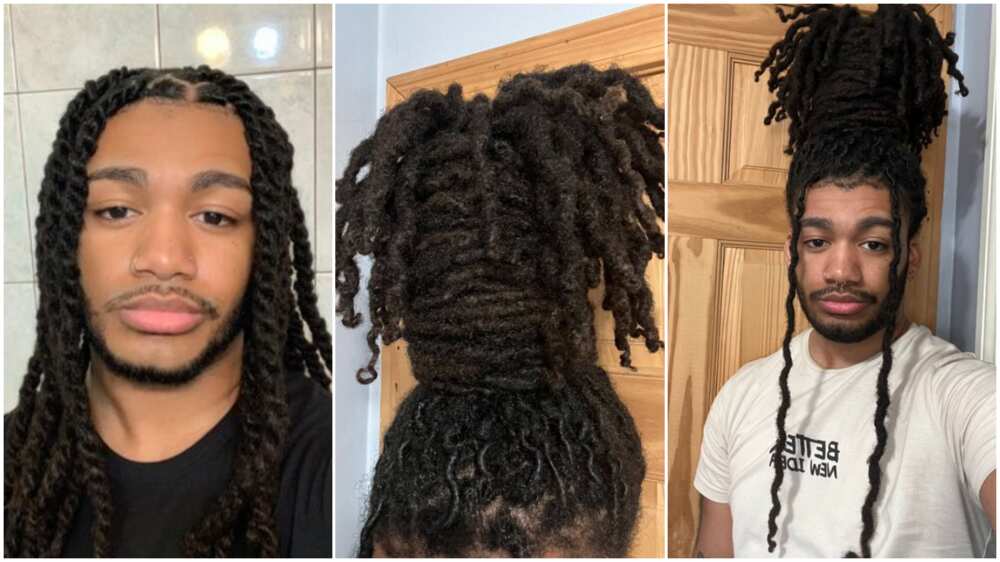 Exclusive Hairstyle: Man Uses Dreadlocks to Make Pineapple on His Head,  People React 