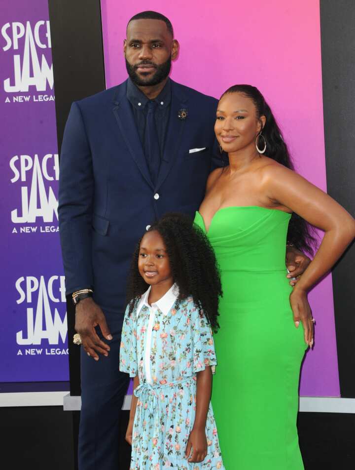 LeBron James' wife Savannah and kids Bronny, Zhuri and Bryce - Legit.ng