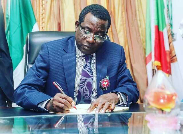 The sacking of APC chairman, Dabang, has been confirmed by Governor Lalong.