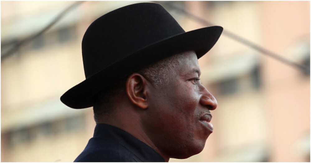 Outgoing president Goodluck Jonathan