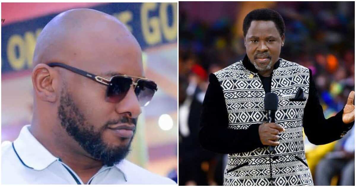 Yul Edochie makes promise to late Prophet TB Joshua one year after his death