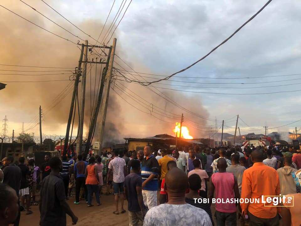 Four declared dead in Lagos early morning gas explosion