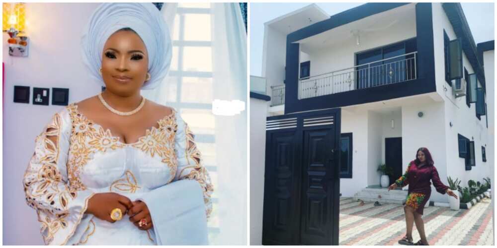 Photos of Laide Bakare and her new house.