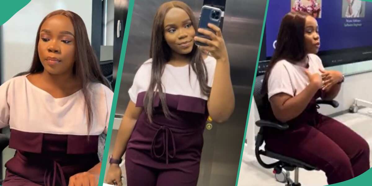 OMG! Watch sweet video of Nigerian lady working at Microsoft as Software Engineer sharing her day-to-day experience