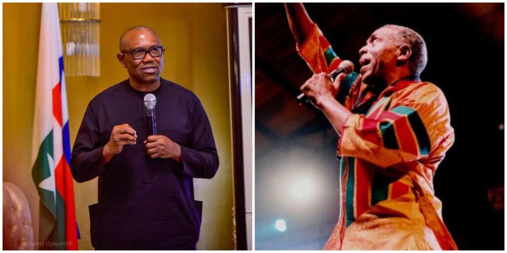Peter Obi and Femi Kuti Peter Obi and Femi Kuti