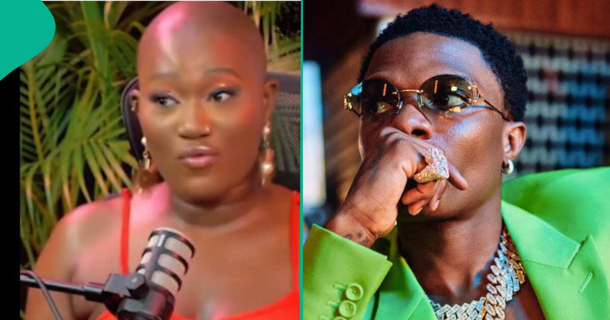 Why Wizkid is not the matured one among his colleagues - Lady speaks in video