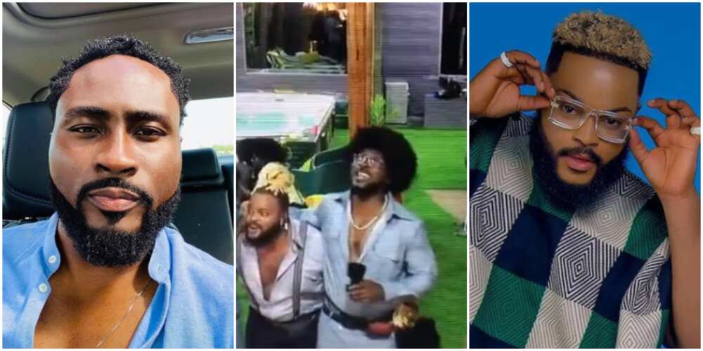 Mixed Reactions From Fans As BBNaija’s Pere Admits He Is Starting to Like Whitemoney in New Video