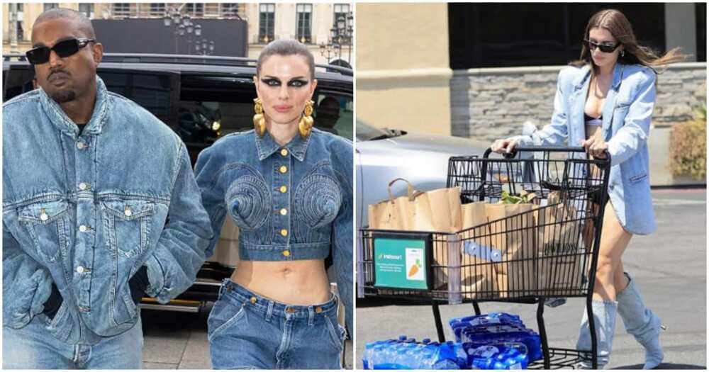Kanye West's Ex-Lover Julia Fox Shows up To Grocery Shopping in