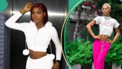 "I feel dramatized": James Brown sister's grammar trends as she moves out of Crossdresser's house
