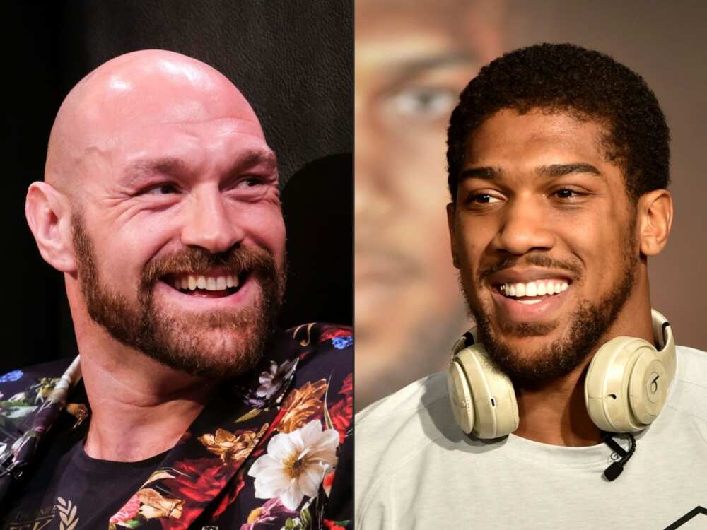 Anthony Joshua and Tyson Fury sign deal ahead of undisputed world heavyweight title fight