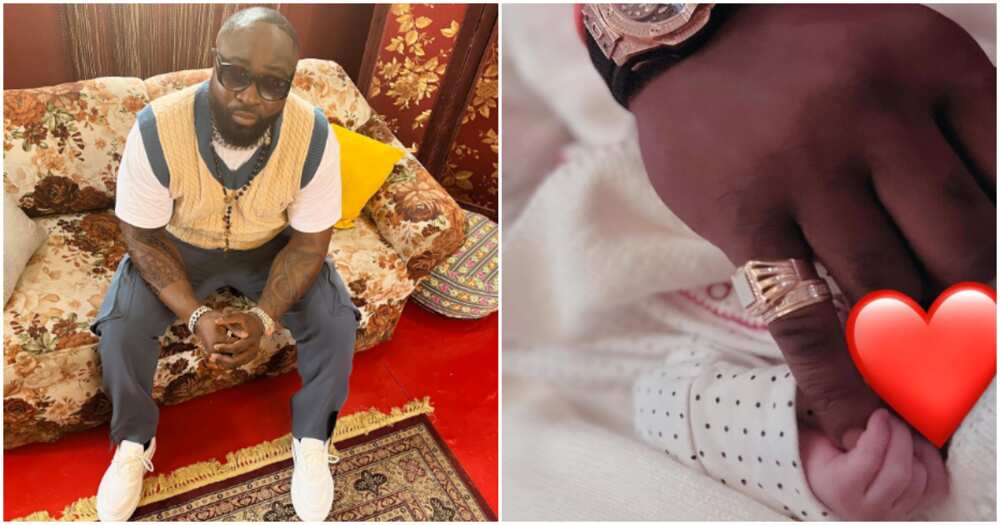 Harrysong welcomes second daughter.