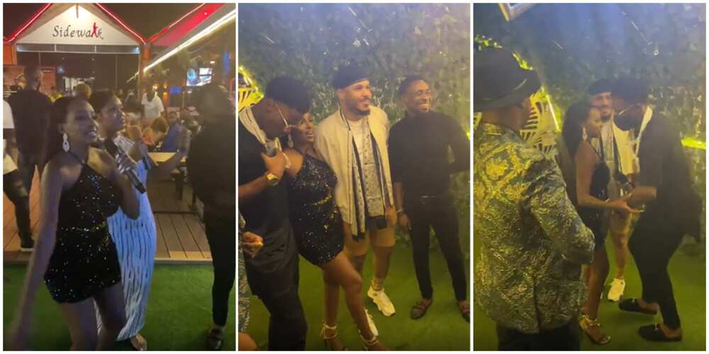 Wathoni at 30: Ex-BBNaija Lockdown Housemates Ozo, Lilo, Neo, Others Storm Birthday Bash