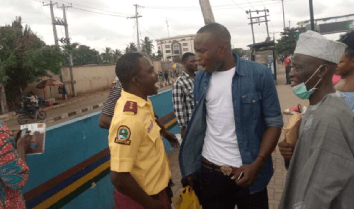 LASTMA speaks on viral video of officials driving on one-way, reveals shocking background