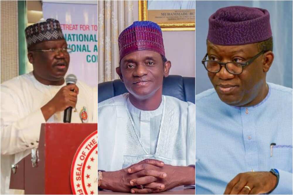 APC crisis: Lawan, ex govs lose out as senators reportedly join forces with Fayemi, others to root for Buni