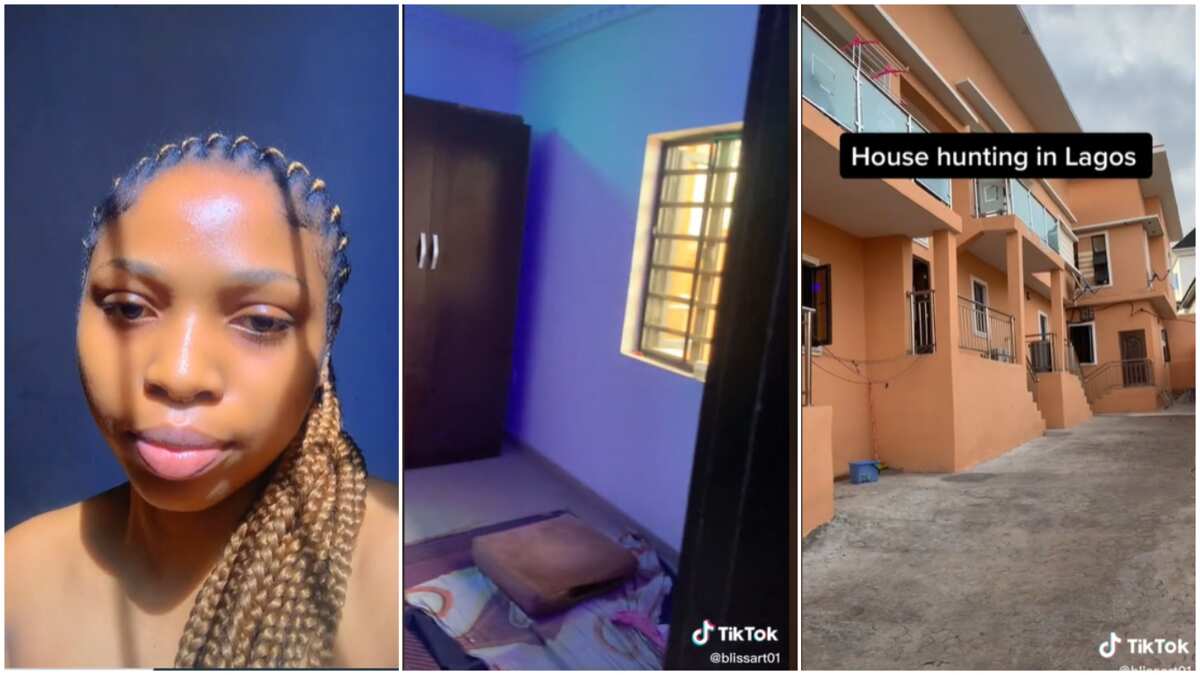 See the mini apartment this lady paid N800,000 annual rent for in Lagos state