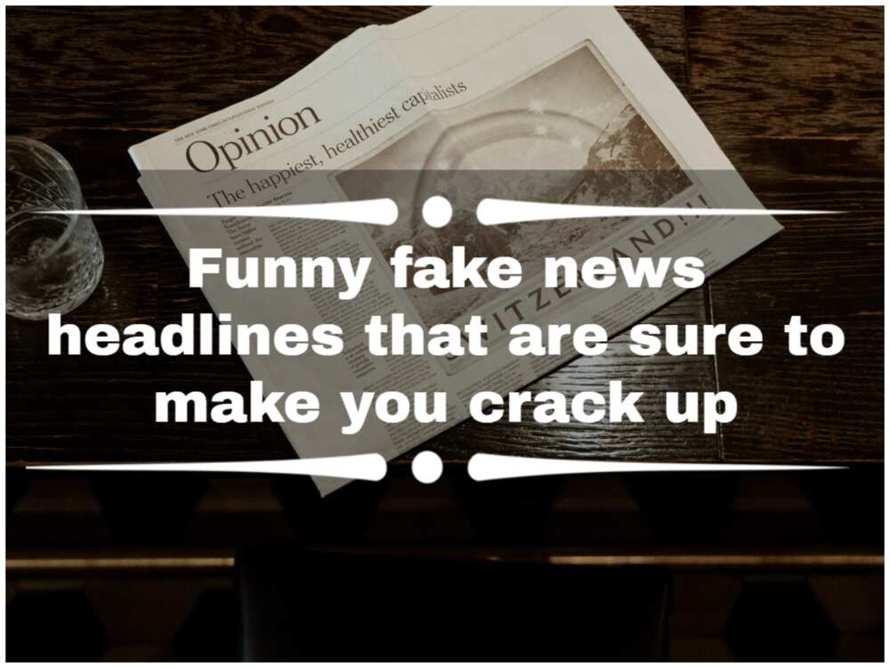 funny fake news headlines