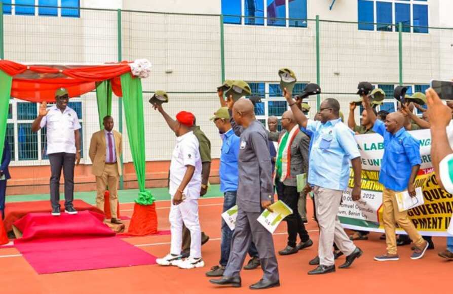 Workers Day Edo Breaks Record As Governor Obaseki Announces New Minimum Wage Legitng 