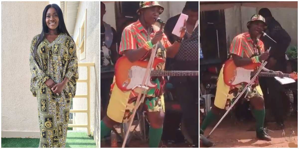 Talk about range: Mercy Johnson leaves internet users amused with role as Rasta musician