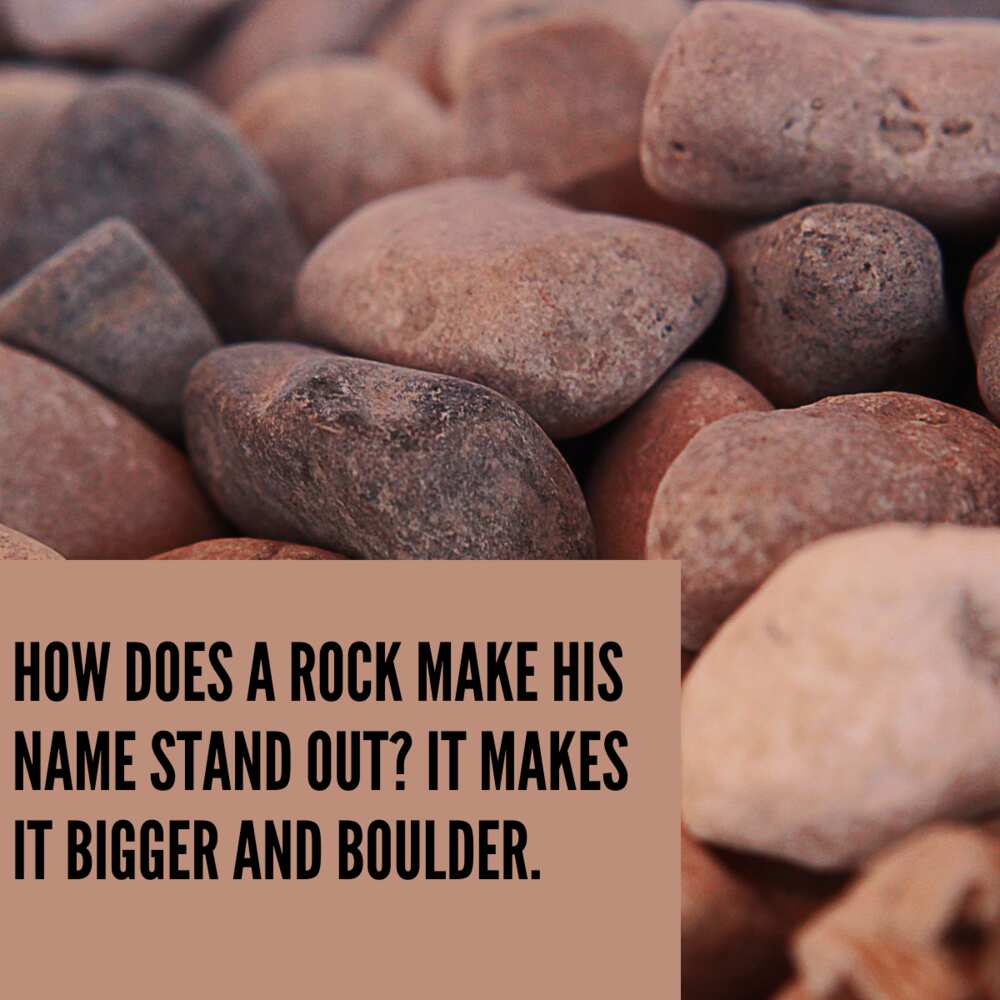 Stone puns