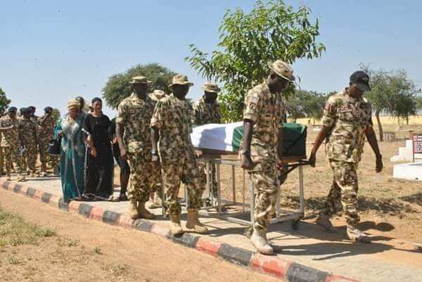 Metele attack: Army buries 19 soldiers killed by Boko Haram