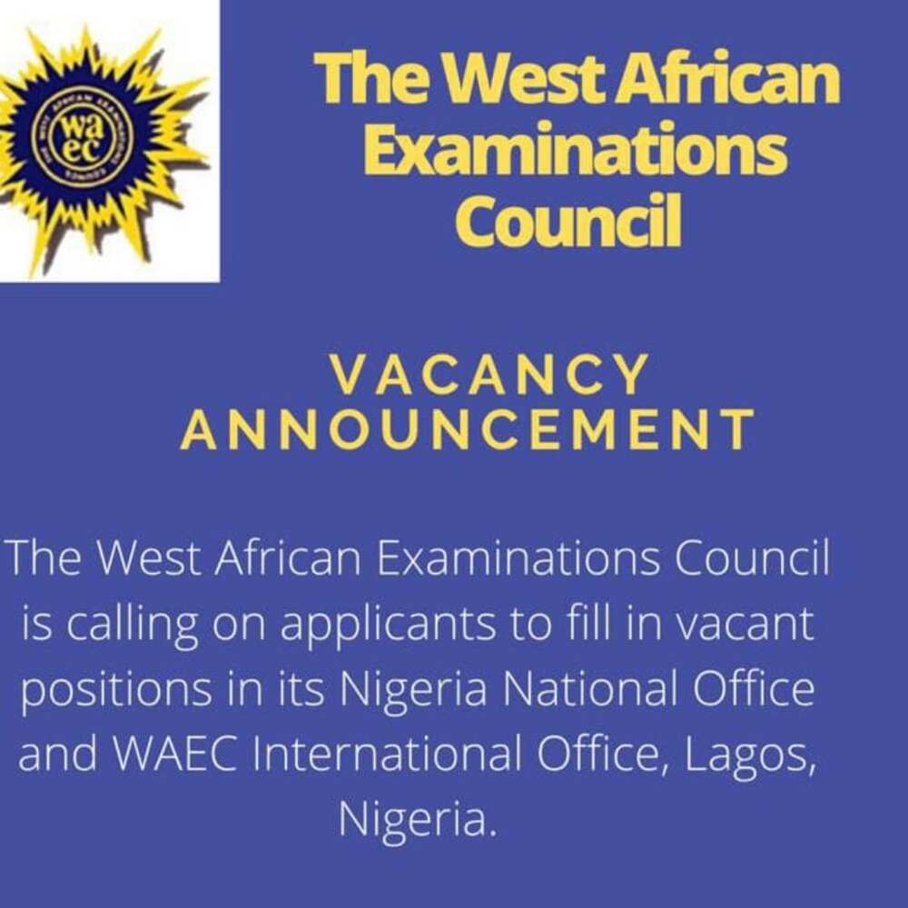 WAEC online recruitment WAEC online recruitment