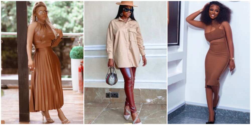 Colours in Vogue: Diane, Toke Makinwa, 5 Other Fashionistas Rock Brown ...