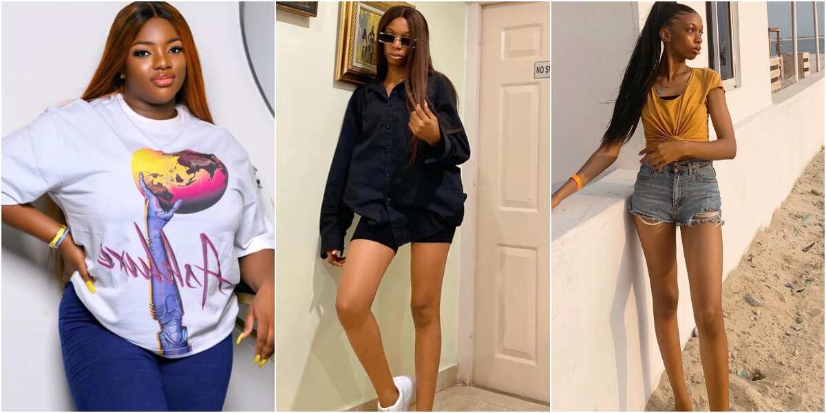 Meet BBNaija Dorathy's sister who is a fashion model, Nigerians gush over her legs