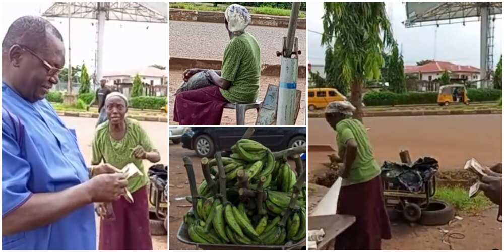 Video of slain Chike Akunyili buying all old woman's plantains surfaces, melts hearts