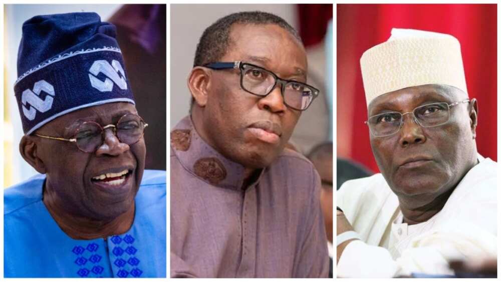 Bola Tinubu, PDP, Atiku Abubakar, Ifeanyi Okowa, APC, Politics in Nigeria, 2023 presidential election