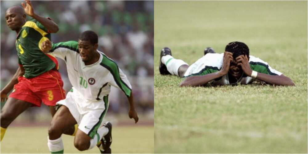 Okocha recalls outpour of emotions when he scored memorable goal against Cameroon at AFCON 2000 final in Lagos