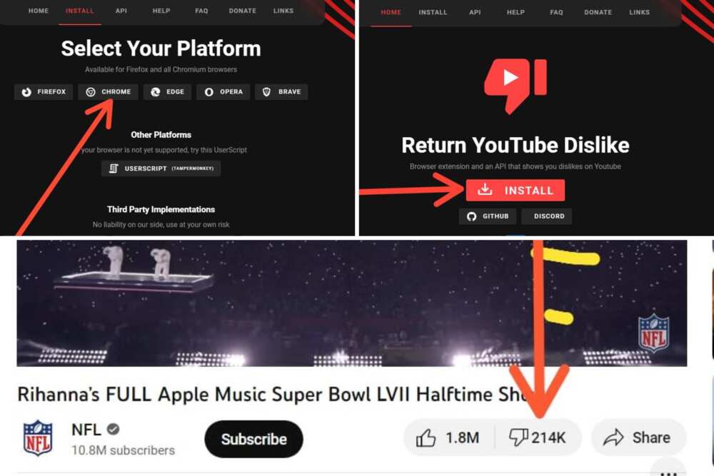 Return YouTube dislikes