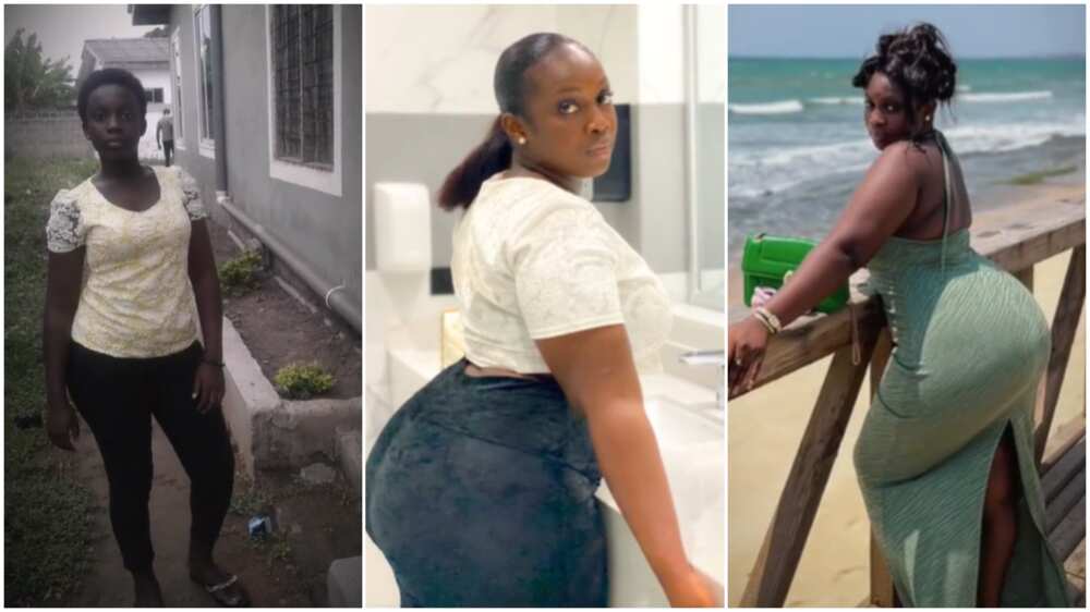Curvy Lady With Beautiful Body Shape Shares Her Throwback Photo