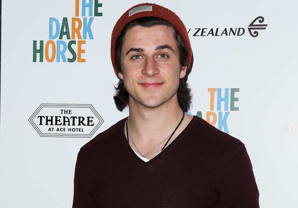 Actor David Henrie during the premiere of Broad "The Dark Horse" at The Theatre at Ace Hotel