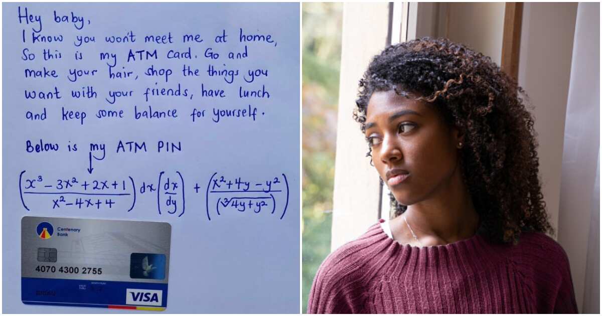 See the maths question a man gave his girlfriend to get his ATM PIN that shocked people