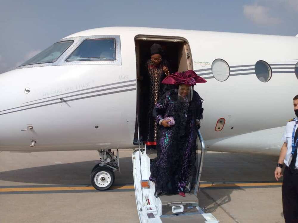 Hotunan sabon salon wankan Patience Jonathan ya tafi da imanin jama'a