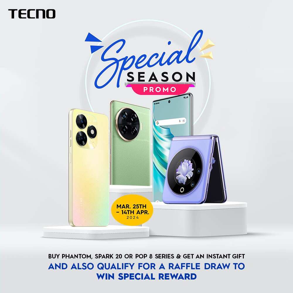 Discover Exclusive Rewards with TECNO's Special Season Promo